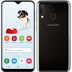 Smartphone Samsung Galaxy A20e Dual SIM černá v limitované edici od Seznamu 